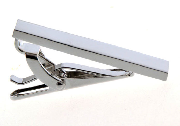  Silver Texture Tie Clips Metal Tie Clips Wholesale & Customized  CL850956