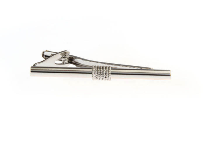  Silver Texture Tie Clips Metal Tie Clips Funny Wholesale & Customized  CL860868