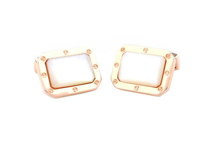  Gold Luxury Cufflinks Shell Cufflinks Wholesale & Customized  CL651161