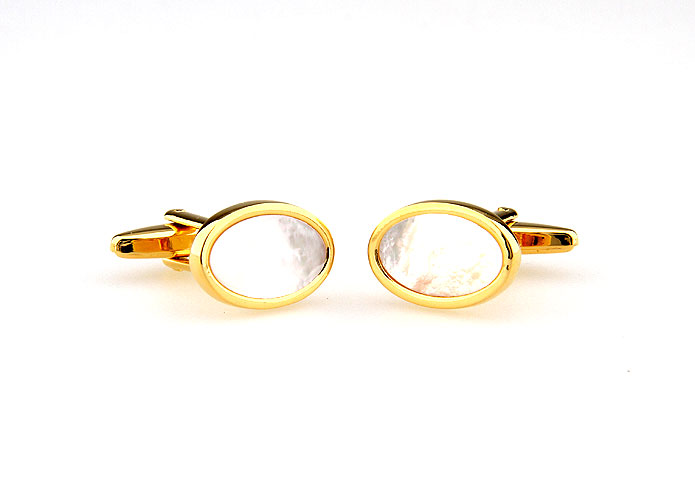  Gold Luxury Cufflinks Shell Cufflinks Wholesale & Customized  CL661593