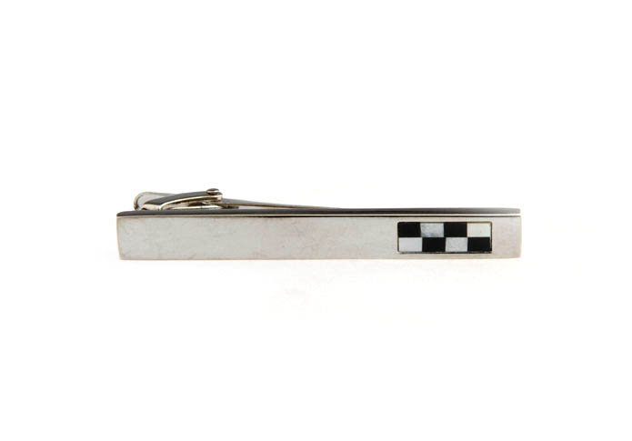  Black White Tie Clips Shell Tie Clips Wholesale & Customized  CL860755