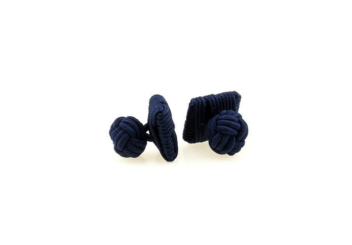  Black Classic Cufflinks Silk Cufflinks Knot Wholesale & Customized  CL640799