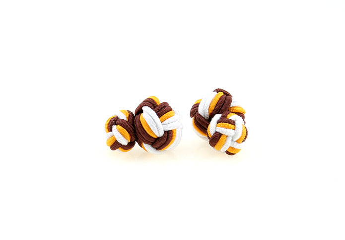  Multi Color Fashion Cufflinks Silk Cufflinks Knot Wholesale & Customized  CL640818