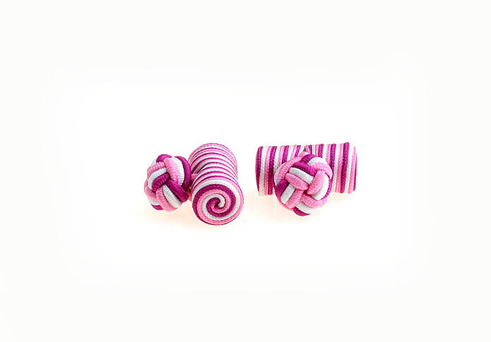  Multi Color Fashion Cufflinks Silk Cufflinks Knot Wholesale & Customized  CL640850