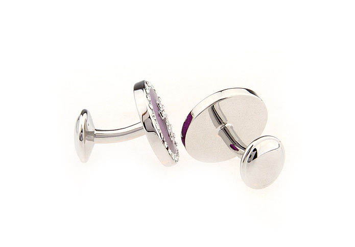 White Purity Cufflinks Crystal Cufflinks Wholesale & Customized  CL652221