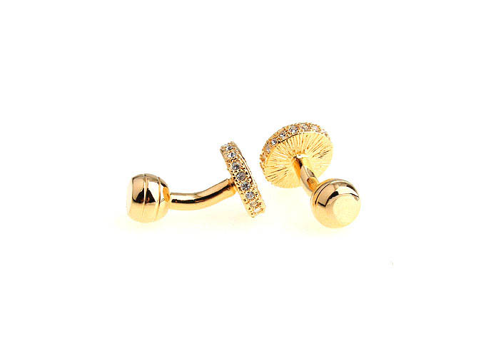  Gold Luxury Cufflinks Crystal Cufflinks Wholesale & Customized  CL652411
