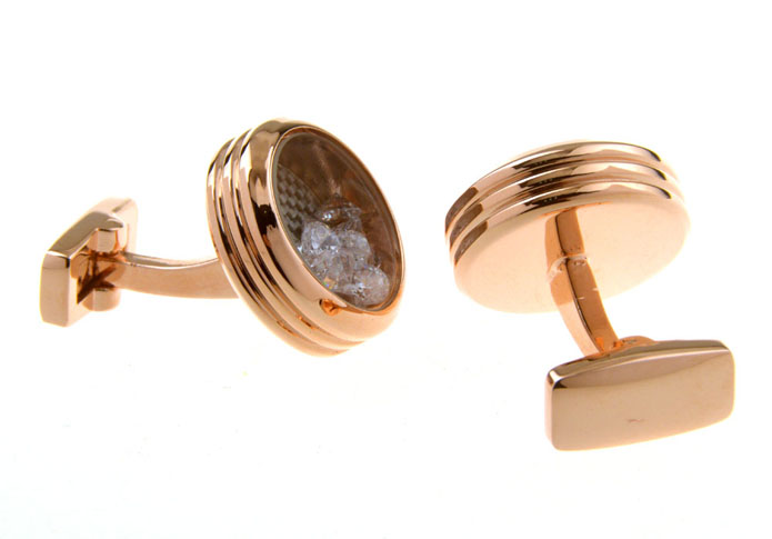  Gold Luxury Cufflinks Crystal Cufflinks Wholesale & Customized  CL656326