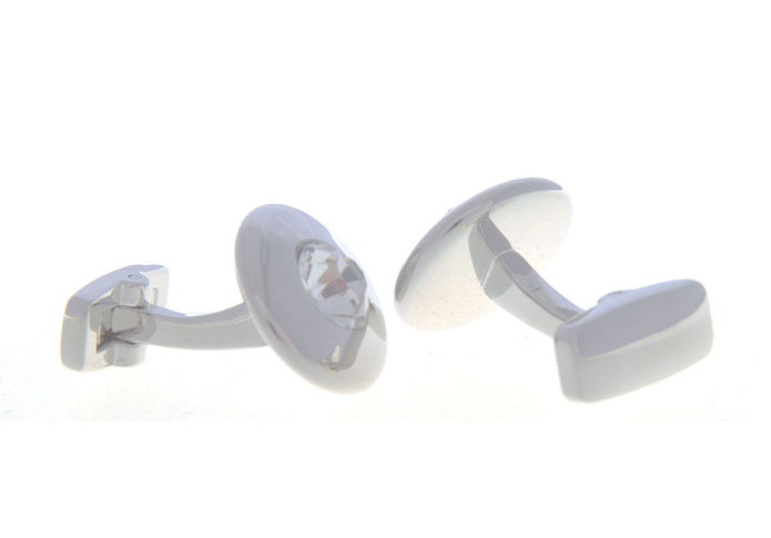  White Purity Cufflinks Crystal Cufflinks Wholesale & Customized  CL656790