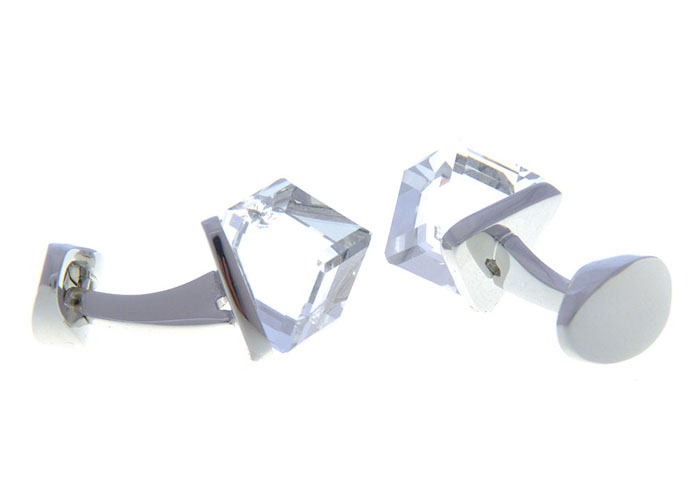  White Purity Cufflinks Crystal Cufflinks Wholesale & Customized  CL656814