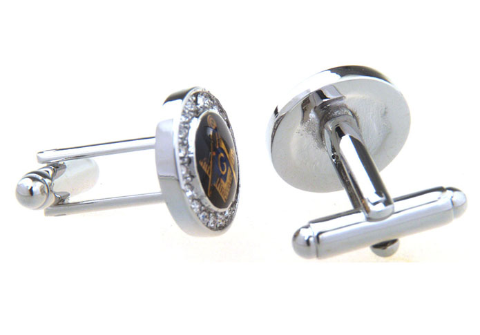 White Purity Cufflinks Crystal Cufflinks Flags Wholesale & Customized  CL656821