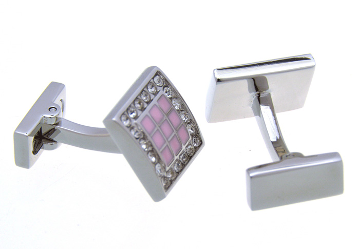  White Purity Cufflinks Crystal Cufflinks Wholesale & Customized  CL657374