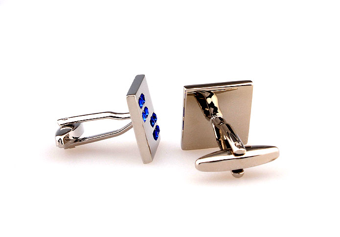  Blue Elegant Cufflinks Crystal Cufflinks Wholesale & Customized  CL664069