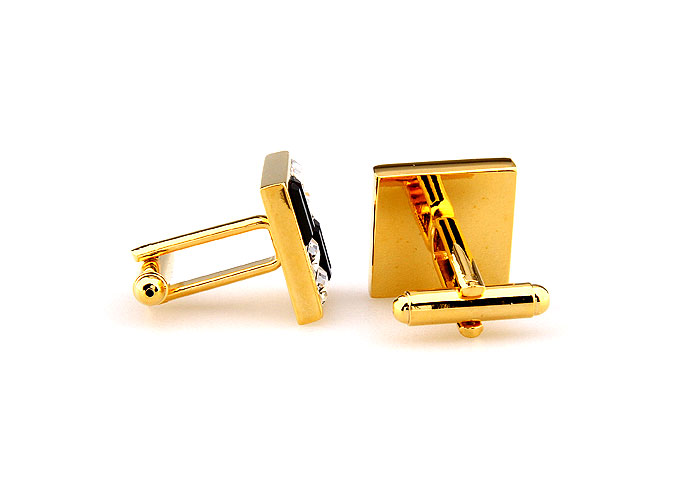  Gold Luxury Cufflinks Crystal Cufflinks Wholesale & Customized  CL664593