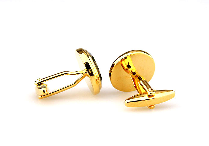  Gold Luxury Cufflinks Crystal Cufflinks Wholesale & Customized  CL665087