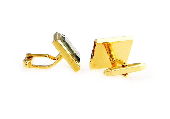  Gold Luxury Cufflinks Crystal Cufflinks Wholesale & Customized  CL665734