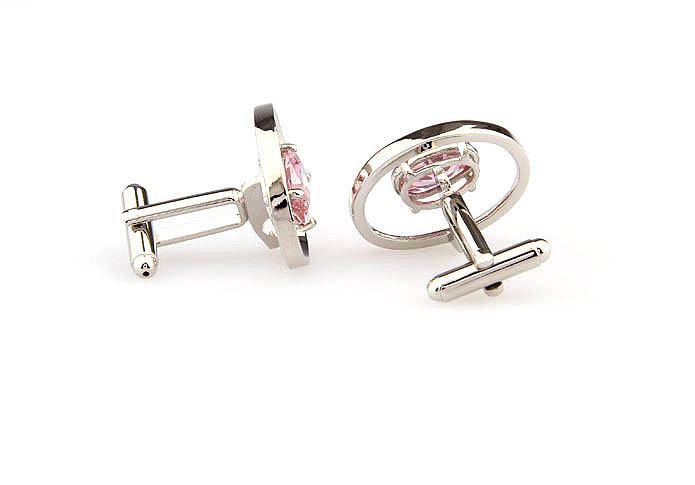  Pink Charm Cufflinks Crystal Cufflinks Wholesale & Customized  CL666499
