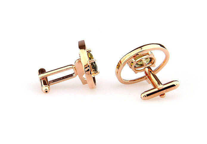  Gold Luxury Cufflinks Crystal Cufflinks Wholesale & Customized  CL666502