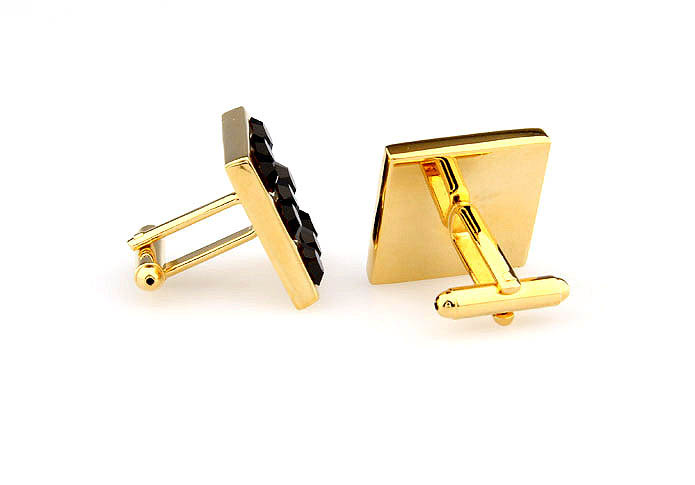  Gold Luxury Cufflinks Crystal Cufflinks Wholesale & Customized  CL666546