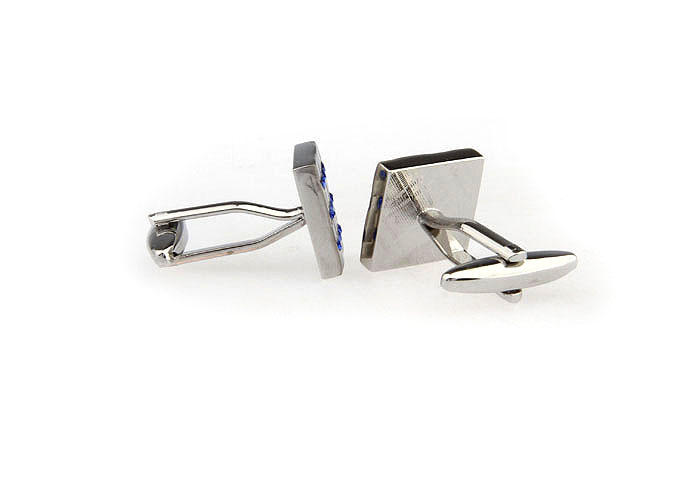  Blue Elegant Cufflinks Crystal Cufflinks Symbol Wholesale & Customized  CL671333