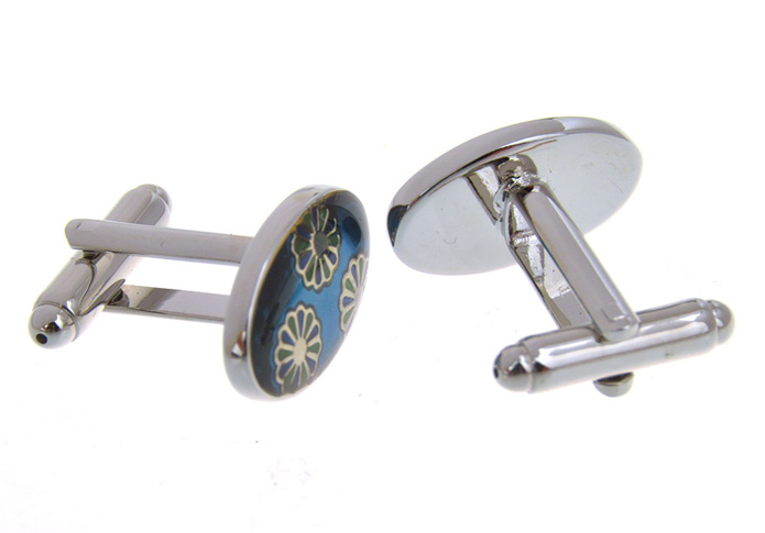 Star Trek Cufflinks  Blue Elegant Cufflinks Enamel Cufflinks Wedding Wholesale & Customized  CL657359