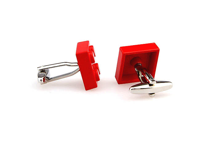  Red Festive Cufflinks Printed Cufflinks Funny Wholesale & Customized  CL651348