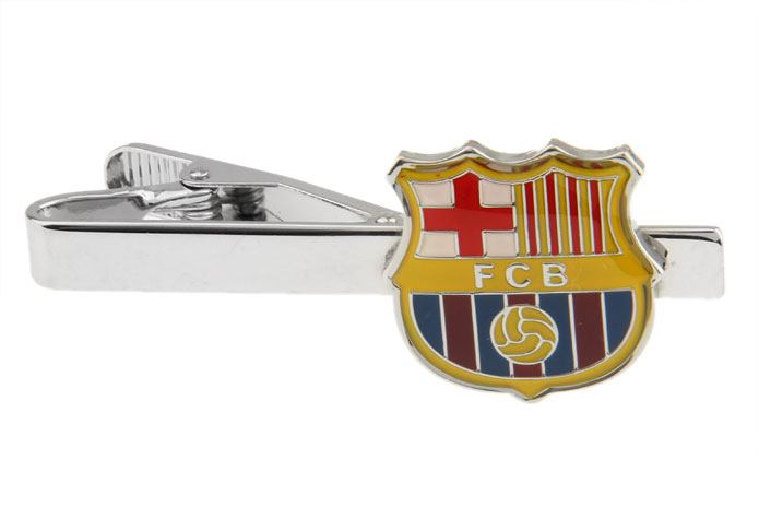 Fc Barcelona Tie Clips  Multi Color Fashion Tie Clips Printed Tie Clips Sports Wholesale & Customized  CL870750