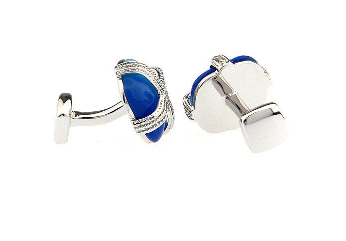  Blue Elegant Cufflinks Gem Cufflinks Funny Wholesale & Customized  CL650721