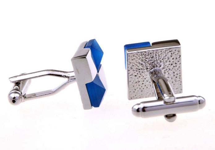  Blue Elegant Cufflinks Gem Cufflinks Wholesale & Customized  CL656037