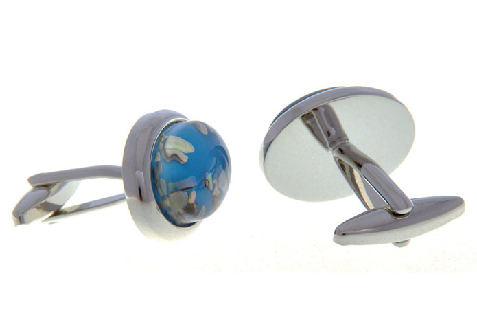  Blue Elegant Cufflinks Gem Cufflinks Funny Wholesale & Customized  CL656579