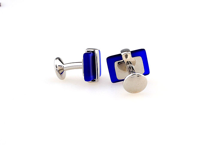 Blue Elegant Cufflinks Gem Cufflinks Wholesale & Customized  CL660060