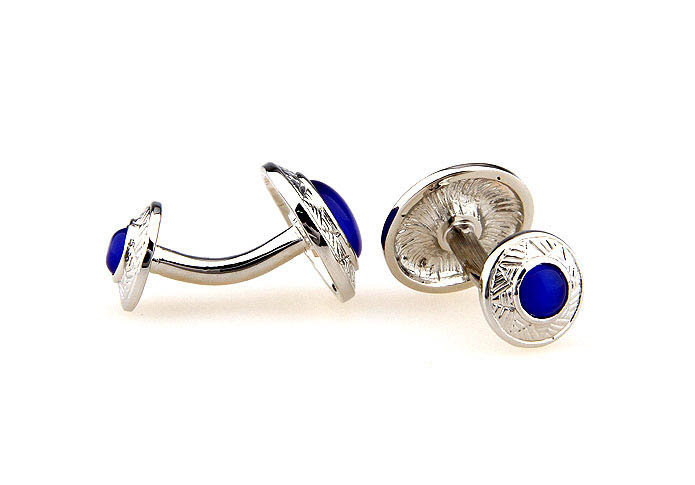  Blue Elegant Cufflinks Gem Cufflinks Wholesale & Customized  CL660342