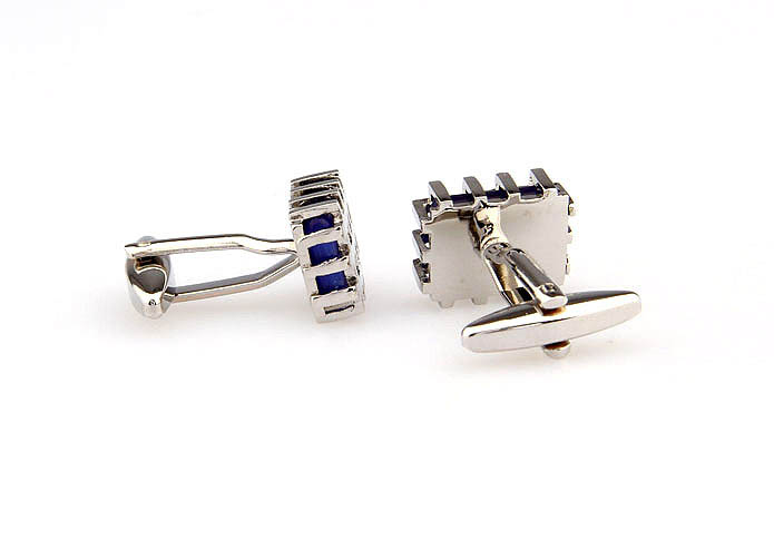  Blue Elegant Cufflinks Gem Cufflinks Wholesale & Customized  CL660762