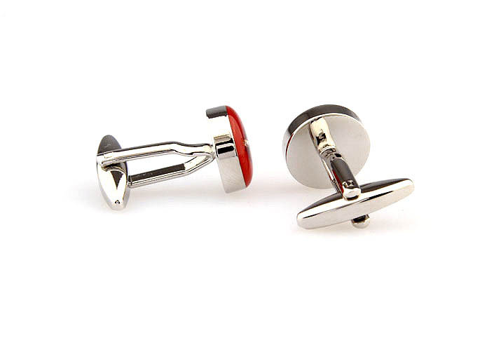 Clothing buttons Cufflinks  Red Festive Cufflinks Gem Cufflinks Tools Wholesale & Customized  CL661228