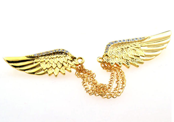 Angel Wings The Brooch  Gold Luxury The Brooch The Brooch Animal Wholesale & Customized  CL955733