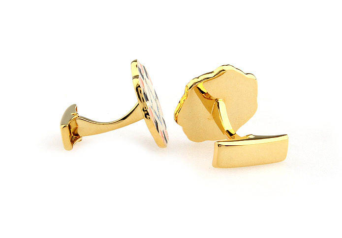 Masonic symbol Cufflinks  Gold Luxury Cufflinks Paint Cufflinks Flags Wholesale & Customized  CL651467