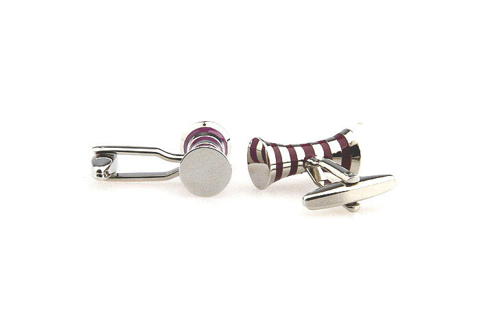  Purple Romantic Cufflinks Paint Cufflinks Wholesale & Customized  CL651526