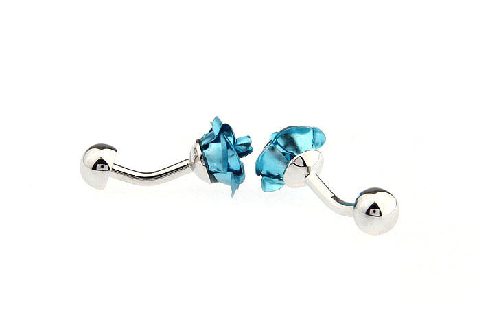 Valentine BLUELOVER Cufflinks  Blue Elegant Cufflinks Paint Cufflinks Funny Wholesale & Customized  CL651759