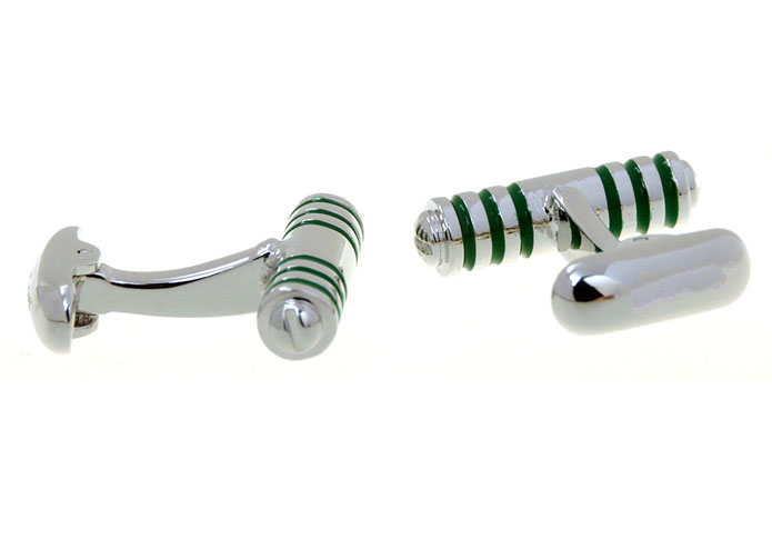  Green Intimate Cufflinks Paint Cufflinks Wholesale & Customized  CL656750
