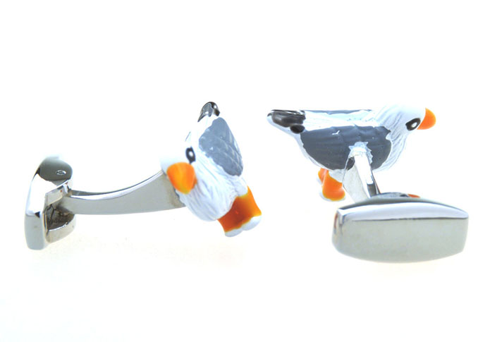 Seagull Cufflinks  White Purity Cufflinks Paint Cufflinks Animal Wholesale & Customized  CL656977