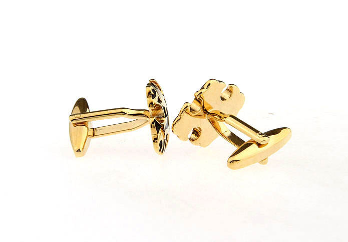 Sparta Aegis Cufflinks  Gold Luxury Cufflinks Paint Cufflinks Military Wholesale & Customized  CL663652