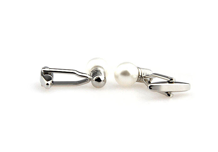 Pearl Lamp Cufflinks  White Purity Cufflinks Pearl Cufflinks Tools Wholesale & Customized  CL653031