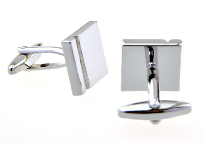  Silver Texture Cufflinks Metal Cufflinks Wholesale & Customized  CL656188