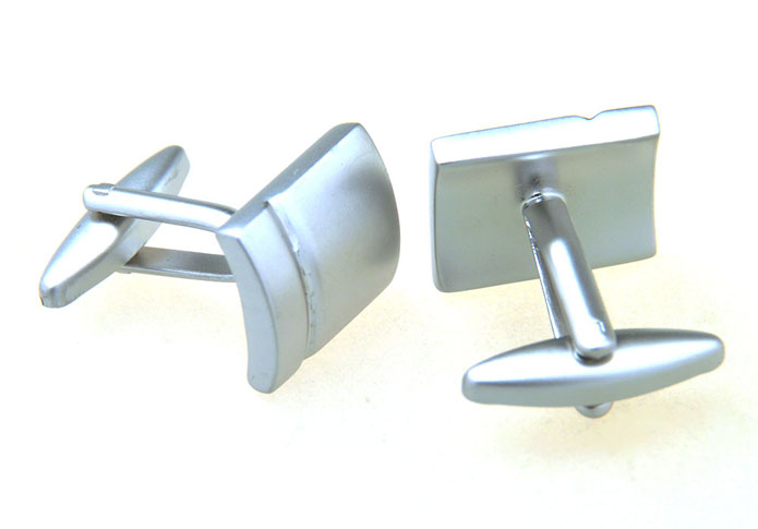  Silver Texture Cufflinks Metal Cufflinks Wholesale & Customized  CL656944