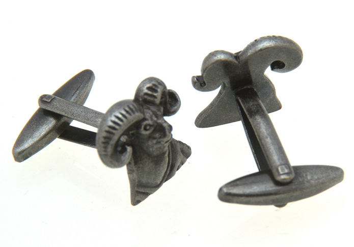 Antelope Cufflinks  Gun Metal Color Cufflinks Metal Cufflinks Animal Wholesale & Customized  CL657053