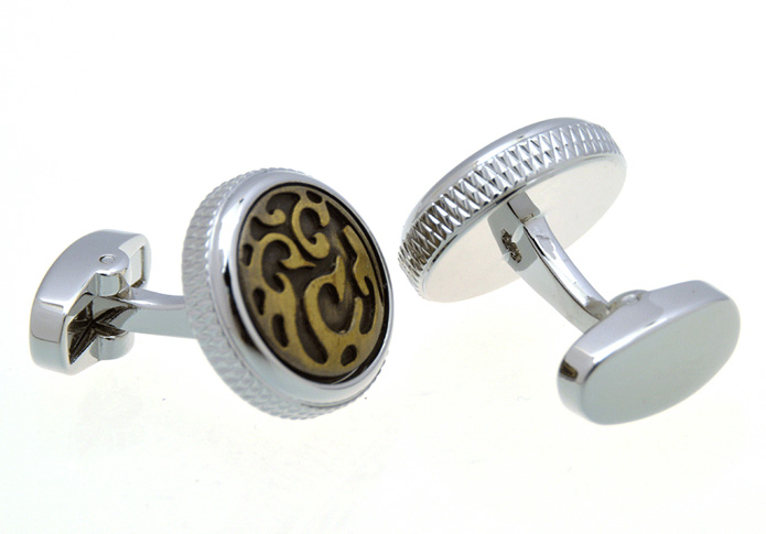 Retro Elements Cufflinks  Bronzed Classic Cufflinks Metal Cufflinks Funny Wholesale & Customized  CL657068