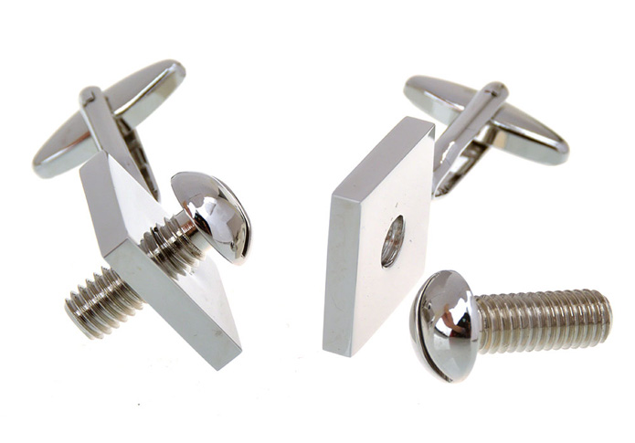 Shovel Cufflinks  Silver Texture Cufflinks Metal Cufflinks Tools Wholesale & Customized  CL657105
