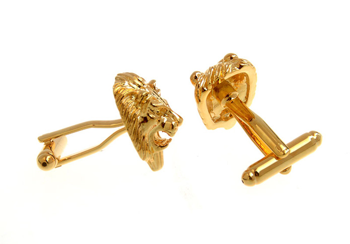 Lion Cufflinks  Gold Luxury Cufflinks Metal Cufflinks Animal Wholesale & Customized  CL657119