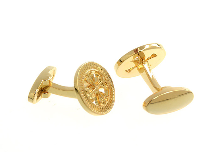  Gold Luxury Cufflinks Metal Cufflinks Funny Wholesale & Customized  CL657129