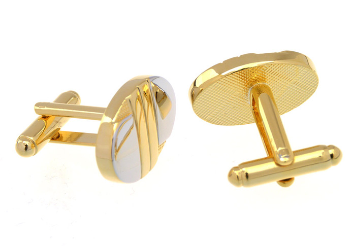  Gold Luxury Cufflinks Metal Cufflinks Wholesale & Customized  CL657141