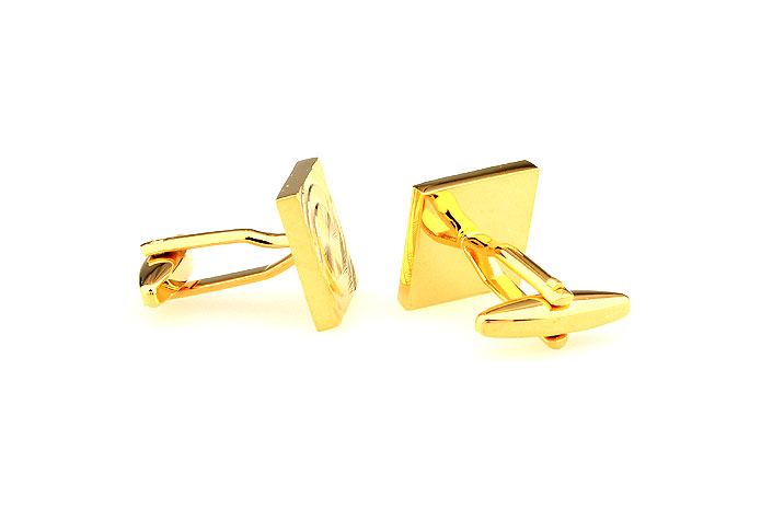  Gold Luxury Cufflinks Metal Cufflinks Wholesale & Customized  CL666945